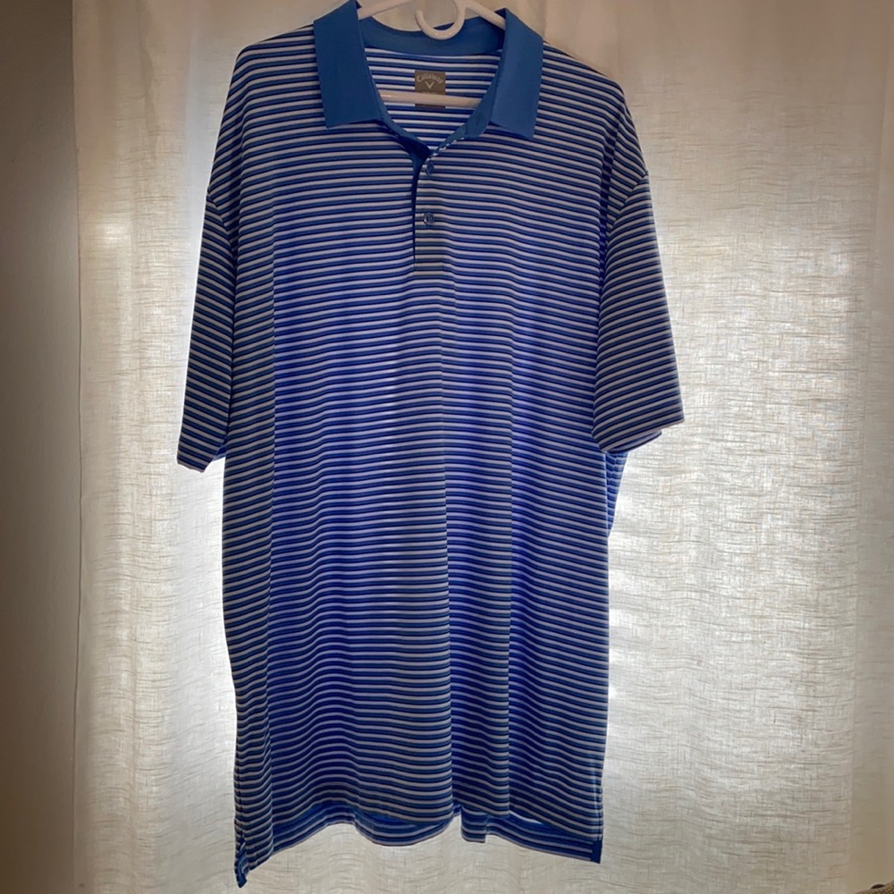 Callaway Opti Dri XXL Golf Polo - Picture 3 of 15